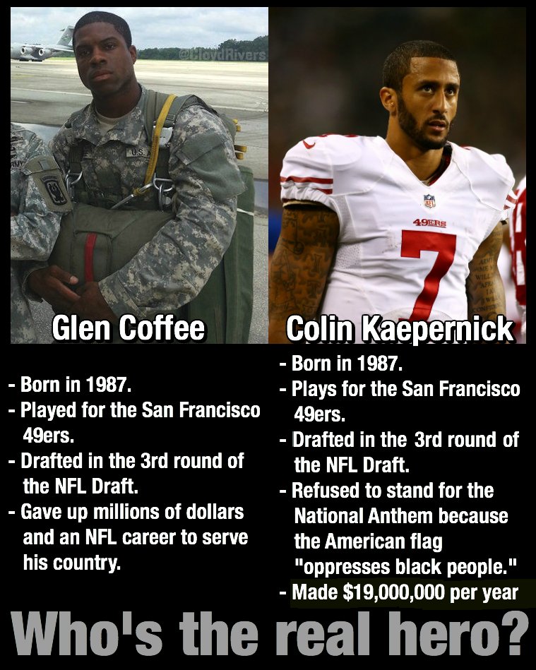 Happy Birthday Colin Kaepernick. Merica. 