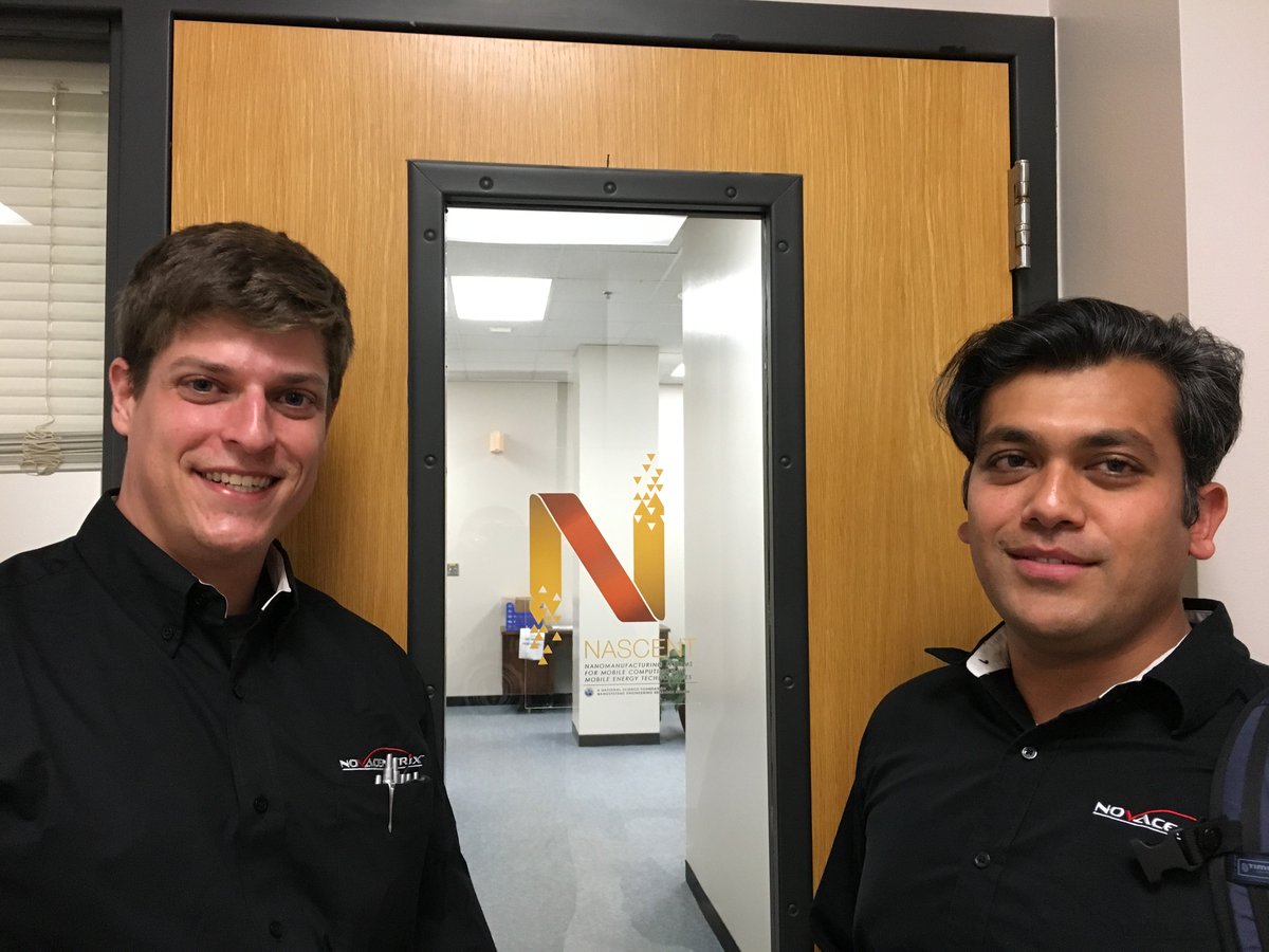 Had a great presentation by Rudy Ghosh and Jake Greene from Novacentrix on their new photonic curing tool. Thanks Rudy and Jake!