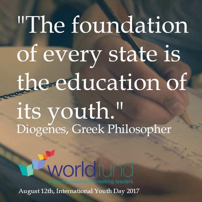 Hola everyone! Soon @WorldfundLatAm will post mostly content in Spanish, for info on #education in English please follow @worldfund  Thanks!