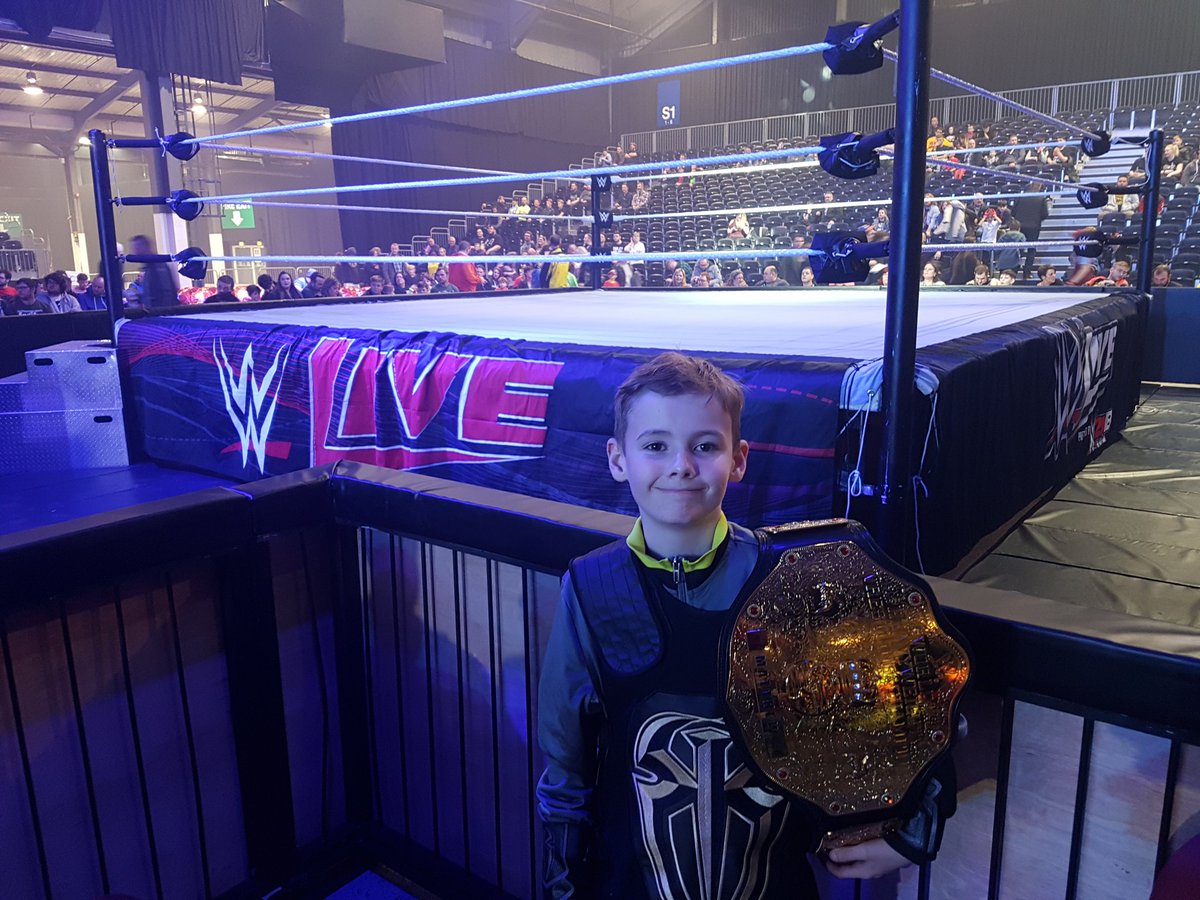 #WWEAberdeen READY FOR the action