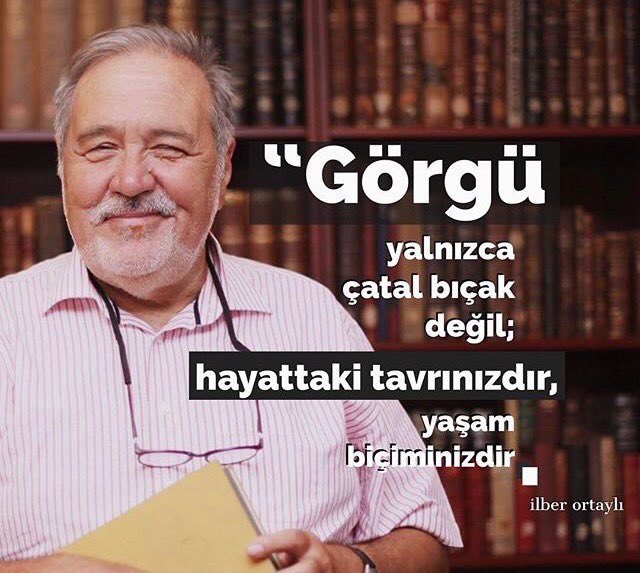 İlber Ortaylı (@ilberortayligsu) on Twitter photo 