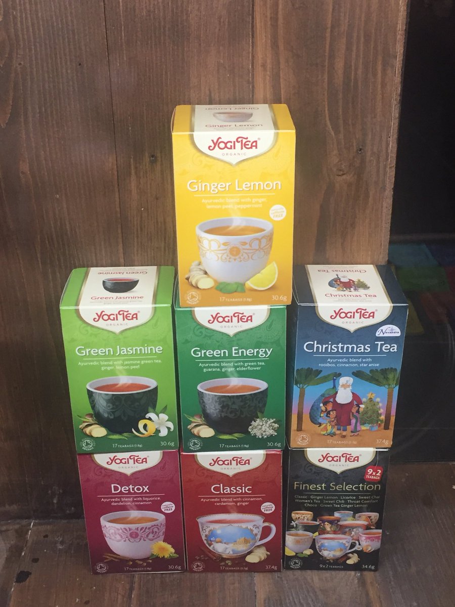CafeGrassroots's tweet photo. Yogi Tea’s now in stock at Grassroots Cafe! 👍🏼☕️ #glasgow #vegan #vegetarian #teatime #tealover #tea #grassrootscafe #Yogitea https://t.co/RfeY8w4XSD