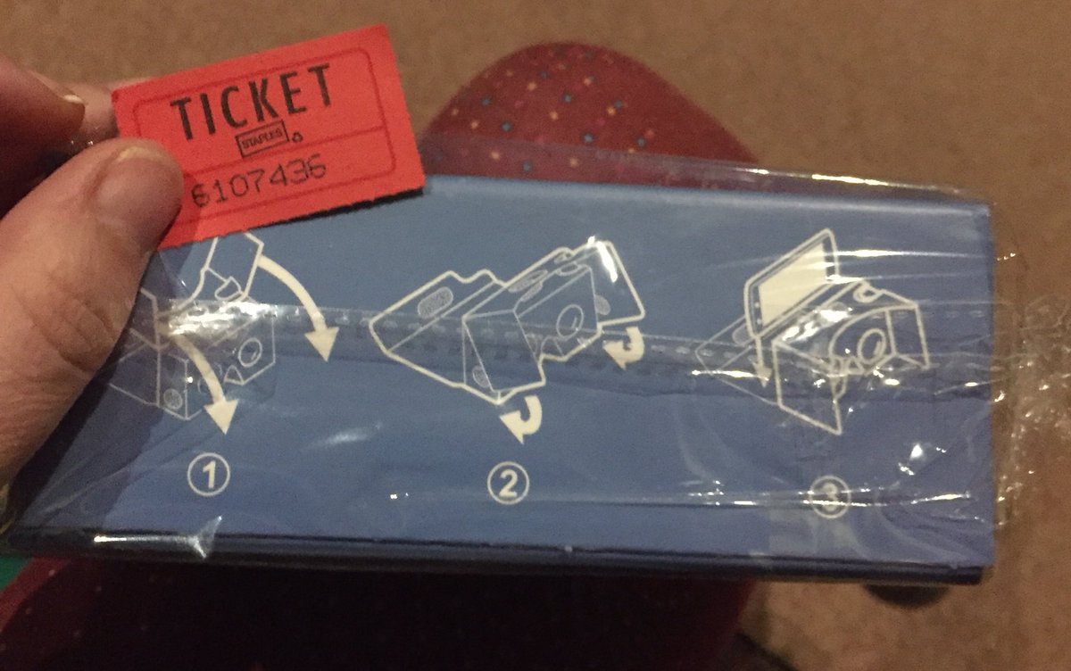 FarkasSTEM's tweet photo. Winner, winner Google Cardboard! #mhtt17 WhoopWhoop! @SeitzPirates #nerding #wctlp https://t.co/xlelyGw0zt