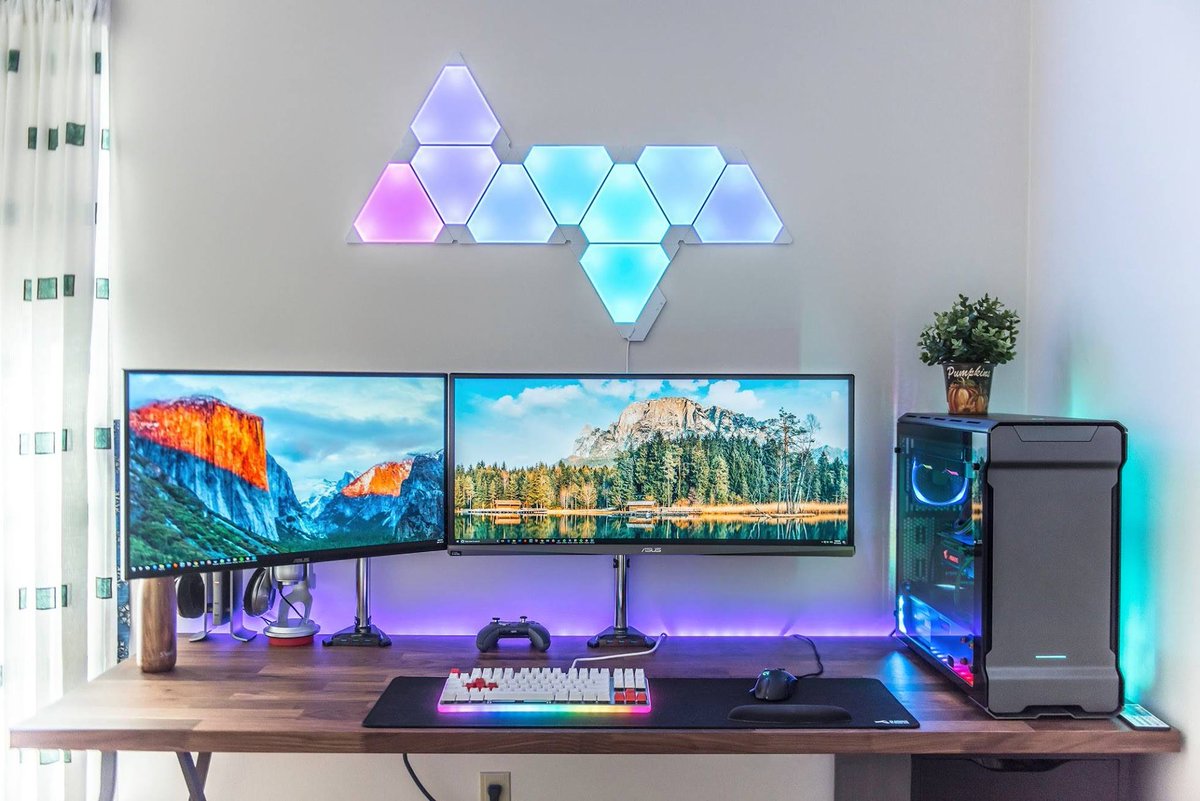 What kind of battlestation do you prefer? Clean and modern, or 1337 gamer?