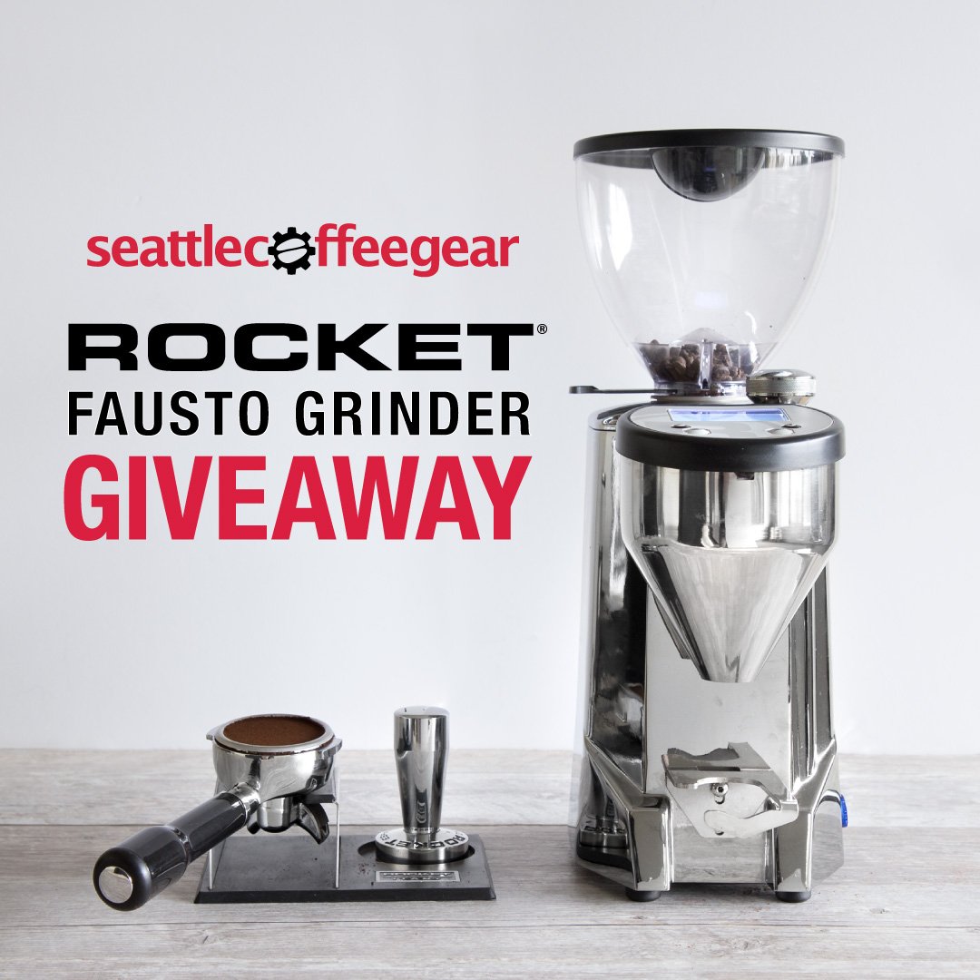 HUGE giveaway alert! Win the <a href="/rocketespresso/">Rocket Espresso</a> Fausto Grinder from <a href="/seacoffeegear/">Seattle Coffee Gear</a>! Follow the link to sign up!

bit.ly/2zag5dz