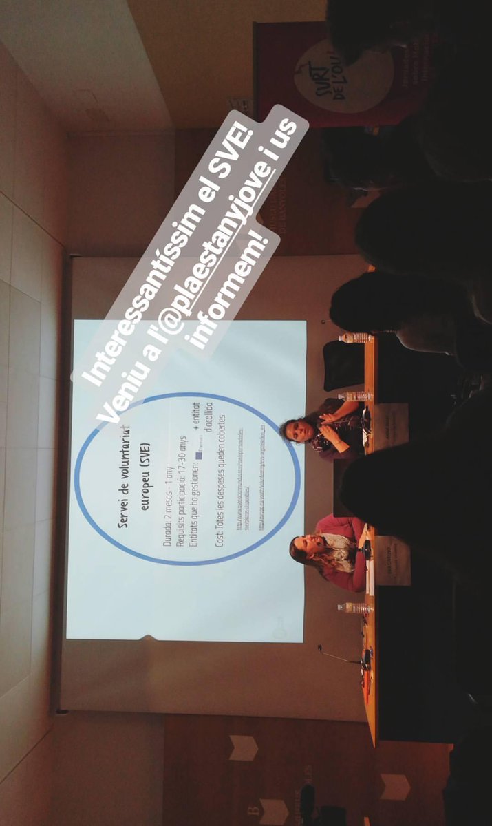 OJPlaestany's tweet photo. #volunteer #voluntariado #voluntariat #Europa jove #moveandlearn #hiconnect #SVE @catvoluntaria @EuropaJoveGi @OJPlaestany @CCPlaEstany https://t.co/nGb1KbjL1q