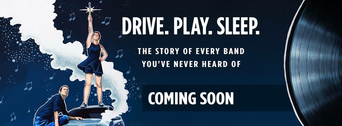 Tonight at 7:30pm <a href="/COESPACE/">C.E.O MNGMNT🚀✪</a>: DRIVE PLAY SLEEP is a documentary about the lives of full-time touring bands &amp; the struggles they encounter.