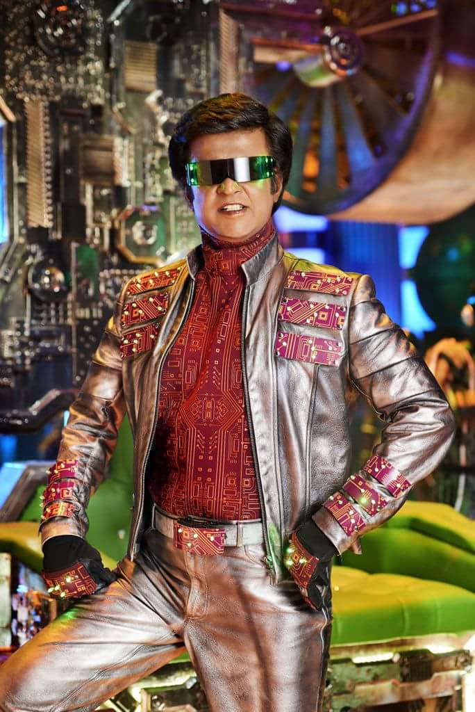 @superstarrajini from sets of #EndhiraLogathuSundari #Chitti cute as ever😘 @rajumahalingam @LycaProductions @shankarshanmugh #2Point0