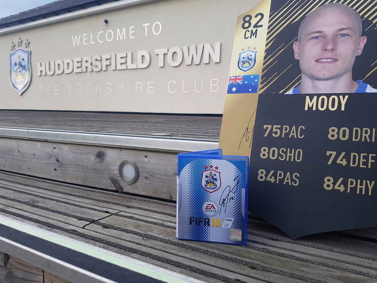 htafc's tweet image. WIN! Follow @htafcdotcom and RT for a chance of winning a signed @AaronMooy @EASPORTSFIFA UT Card &amp;amp; #PS4 #FIFA18 #htafc 🎮(SE)