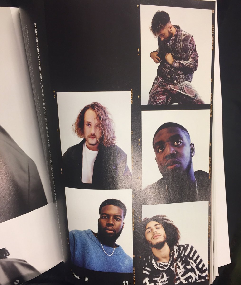 joeArmonJones's tweet image. Up in @i_D magazine with @EzraCollective and the rest of the family go grab a copy! ☄️