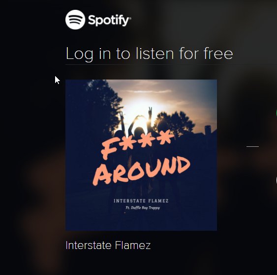 Make sure you steam "Around" on <a href="/Spotify/">Spotify</a> too! I noticed the apple Music numbers are trumping everything.
