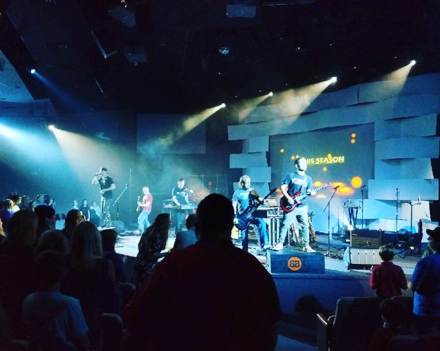 ChrisYanoRacing's tweet photo. @Boldly_Broken got our first taste of playing on tour. Thankful for the opportunity @StarsGoDim #BoldlyBroken #YouAreLovedTour #AboutOne https://t.co/BJWSpJ0rN9
