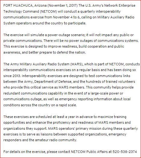CCFirenIncident's tweet image. Quarterly #CommunicationExercise uses simulated scenario to test interoperability of #ArmyMARS army.mil/article/196288… #FtHuachuca #SierraVista #CochiseCounty