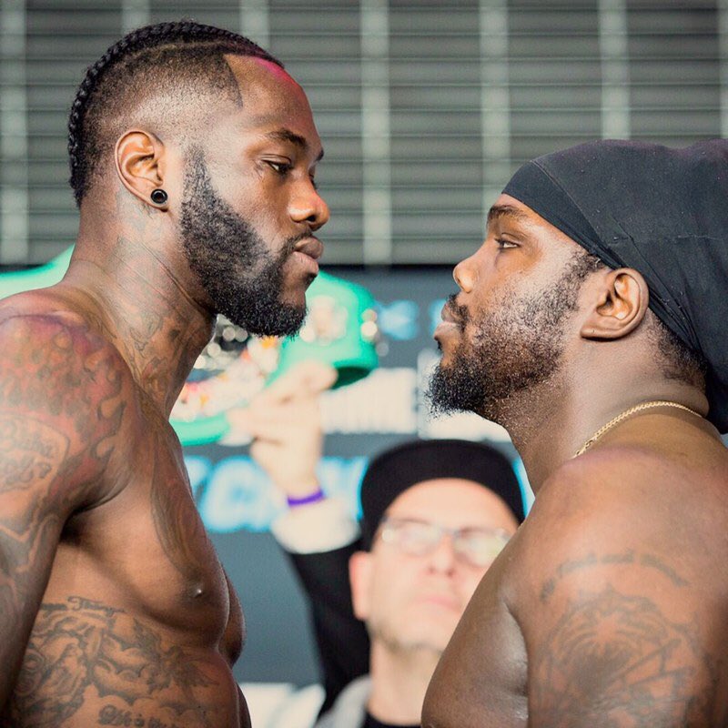 BronzeBomber's tweet photo. When I️ talk my talk, I look you in the eyes just like a man so you know I mean it.. Even if I️ have to get on your level #WilderVsStiverne2 https://t.co/xIhES1cqZo