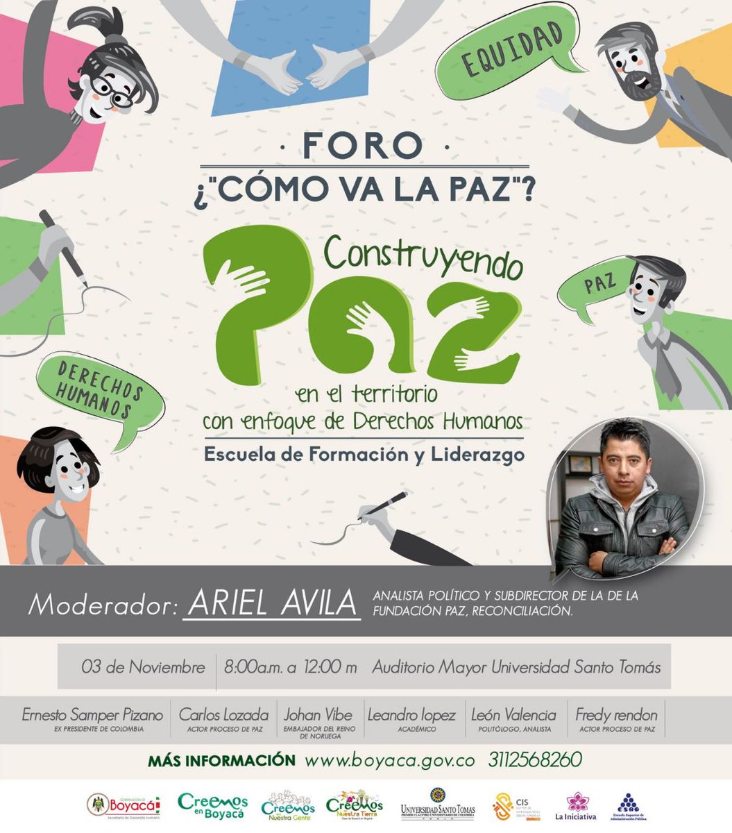 Es fundamental para el futuro de nuestro país, que la paz la sigamos construyendo desde las regiones. <a href="/JohanVibe/">Johan Vibe</a> @Carlozada_FARC