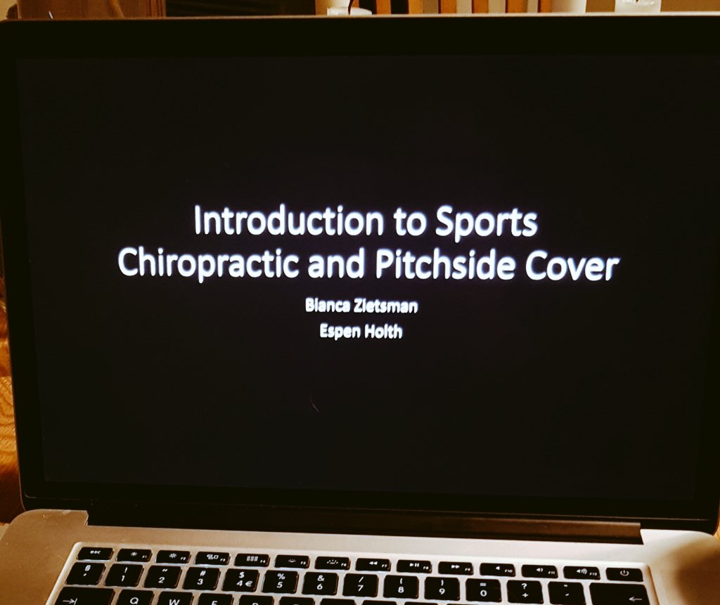 kiroespen's tweet photo. Only a day and a half till @Bianca_Zietsman and I will be hosting our first course together for future sports chiros #future https://t.co/gyk3R1a0zL