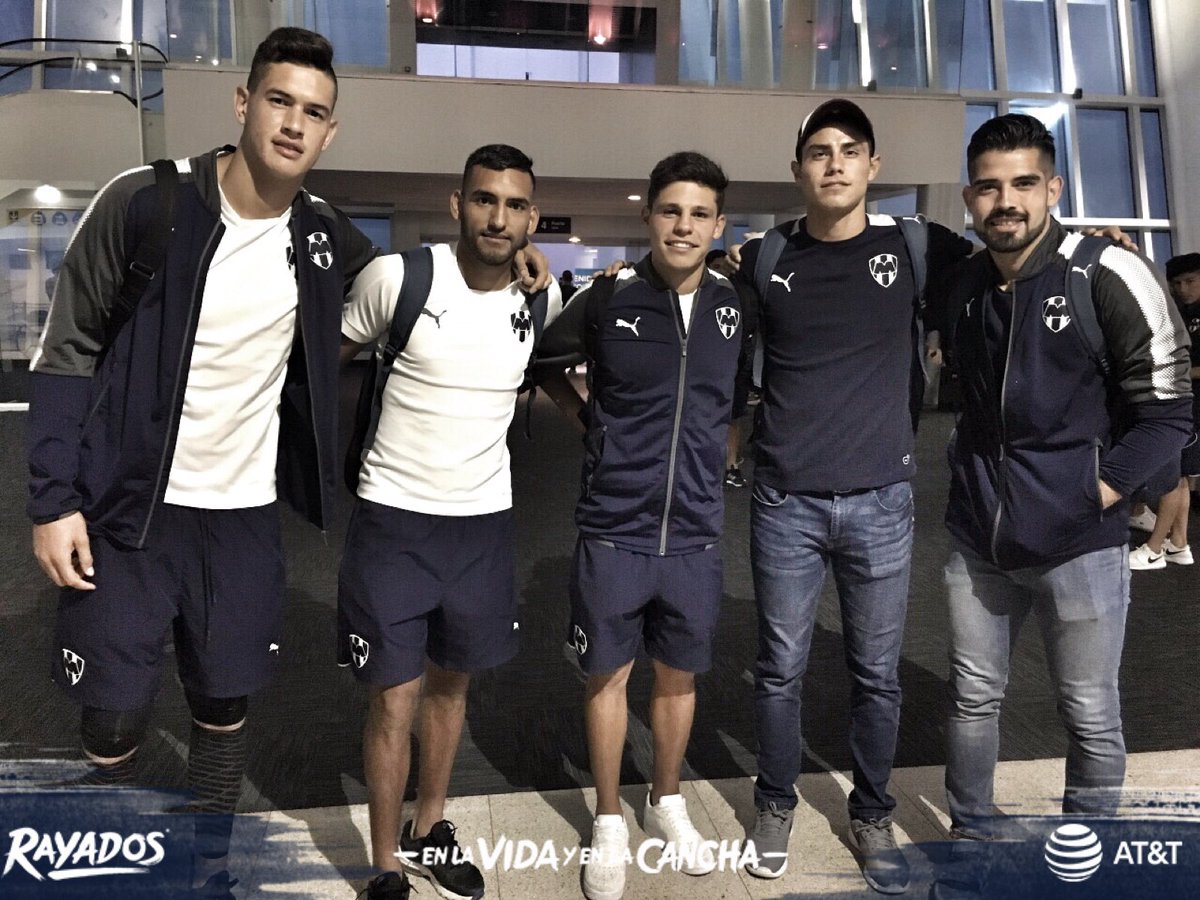 Rayados's tweet photo. ¡Hola #Puebla, ya llegamos! 🛬 

#SomosRayados 🔵⚪️ https://t.co/7jwsICsx9n