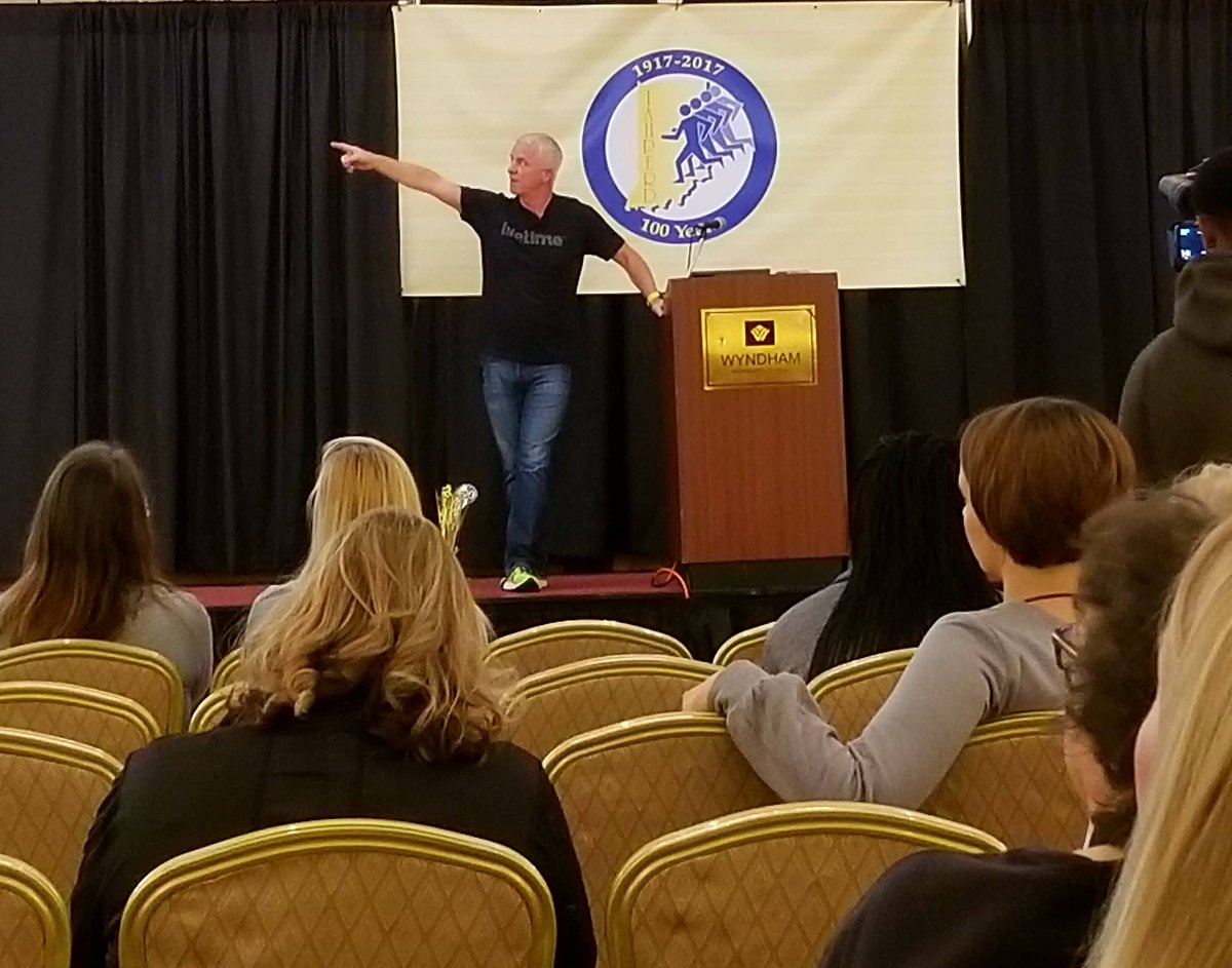 Thanks to <a href="/DeanKriellaars/">dean kriellaars</a> for the physical literacy keynote presentation at <a href="/INAHPERD/">IAHPERD</a> - a great start to our centennial convention! #GetIN