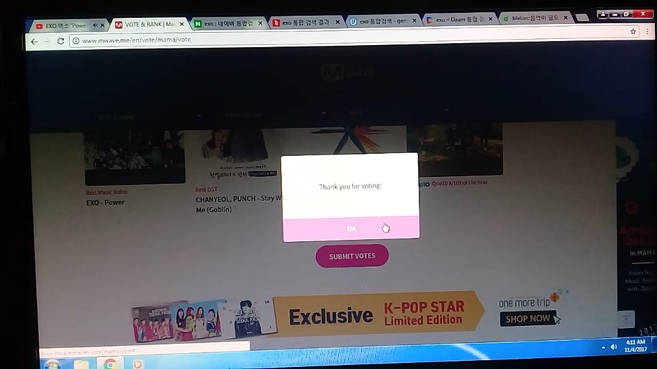 FancyAWattpad's tweet photo. @EXO_KLM_Vote #Mass_voteforEXO https://t.co/5N8xNTkiR9