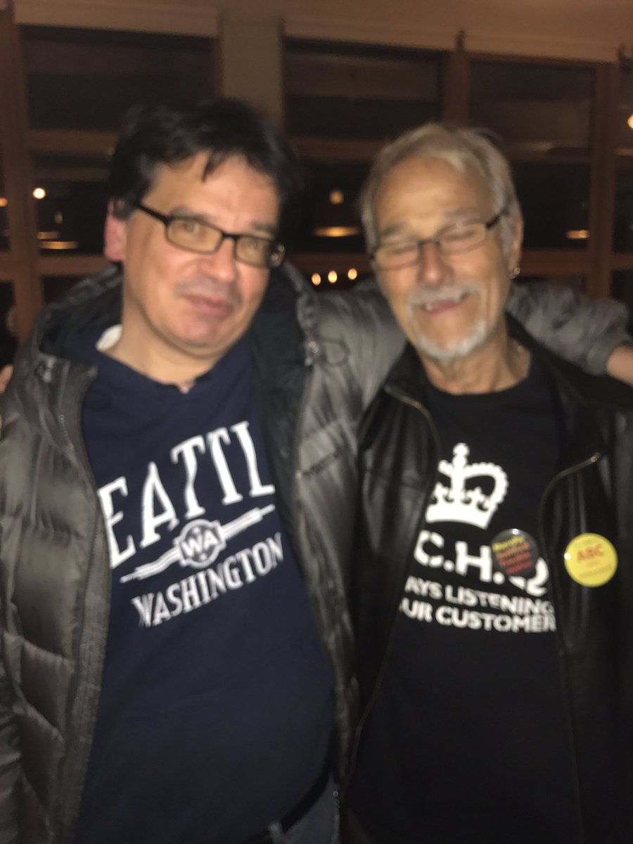 Williamrt's tweet photo. It was fantastic to meet John Berry. The B in the ABC trial. Great guy. #ABC40 https://t.co/77KlZcFxBg