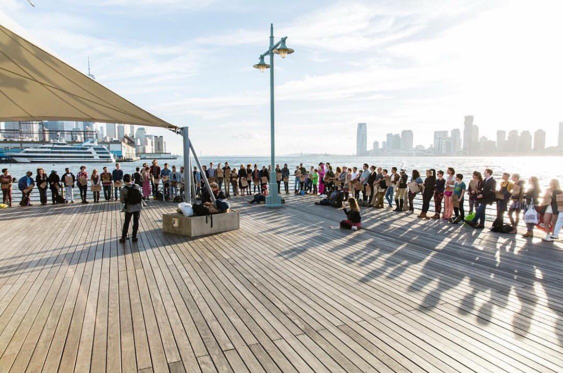 RosalindProds's tweet photo. A stunning moment from the #final #Installation #mylingerieplay #chelseapiers #lovewider #FridayFeelingِ #FlashbackFriday #makelovepossible https://t.co/7zq9aSbm1R