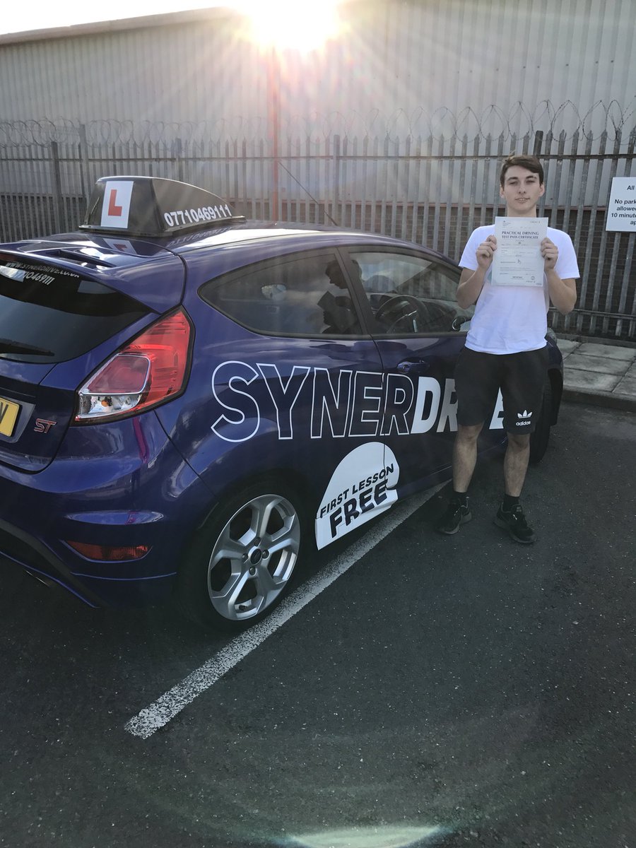 Synerdrive's tweet image. One week, two passes #firsttime #drivingtest #learner #drivinglessons #manchester #Stockport #ford #fordfiesta #ST3 #drivingschool