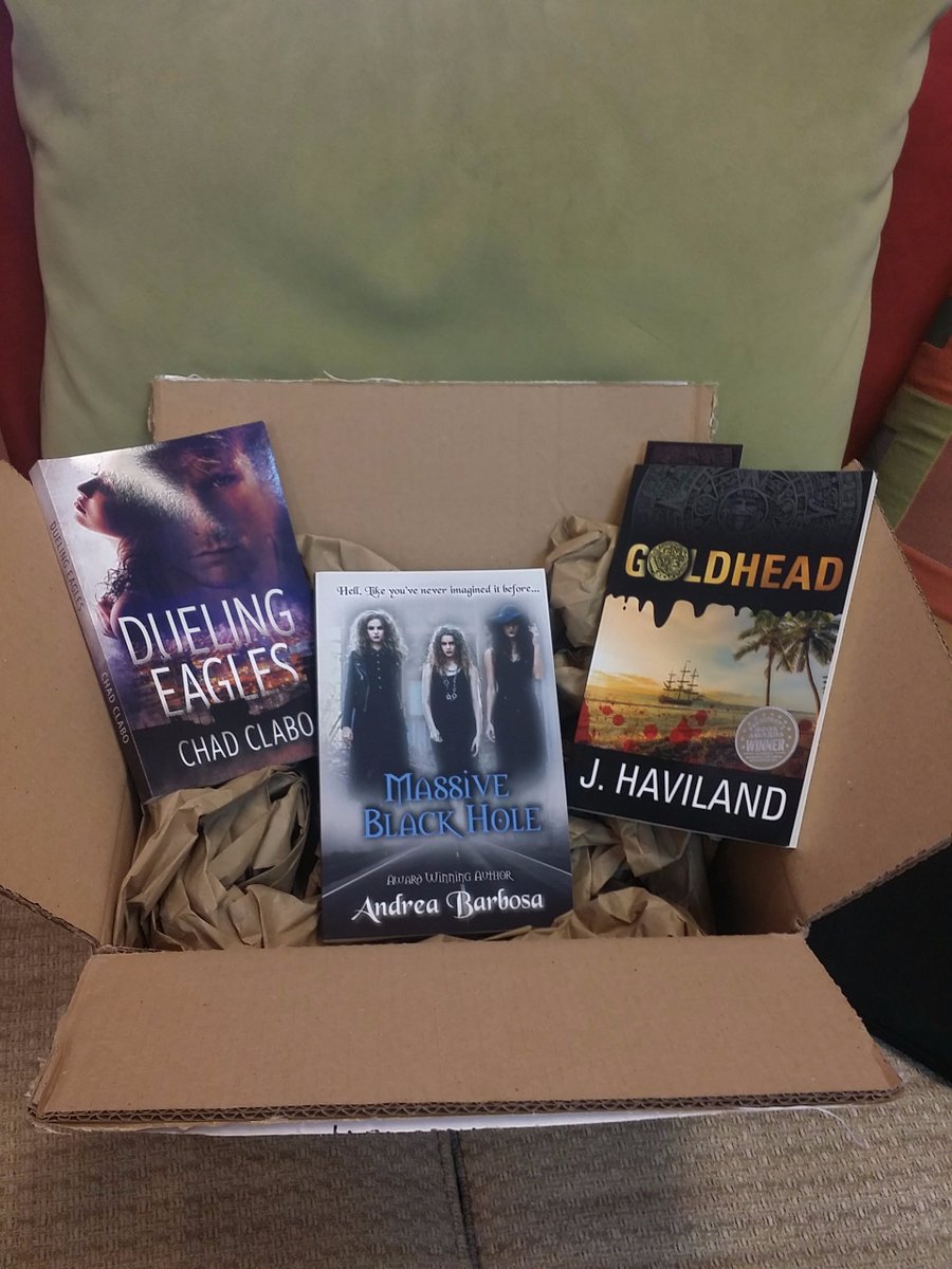 pjboox's tweet photo. Fresh out of the box @PJBoox #thrillers by #indieauthors @ChadClabo Andrea Barbosa and J. Haviland #indiebookstore #readboox https://t.co/ZkskrxFDyD