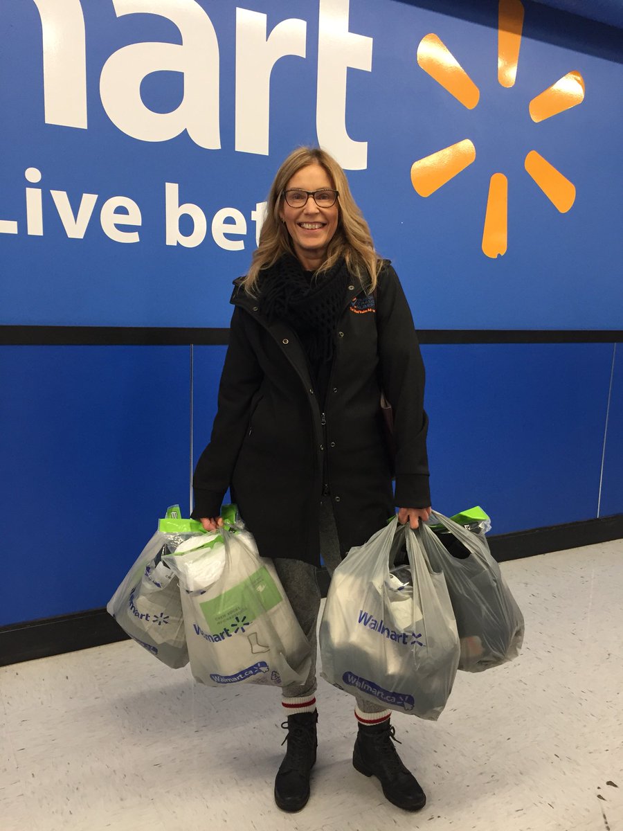 BoyleStreet's tweet photo. This is Anne she just went and bought 6 bags of underwear, toothbrushes, socks and mittens for our community! Thank you #yourboylestreet https://t.co/7w6PWvPjU6