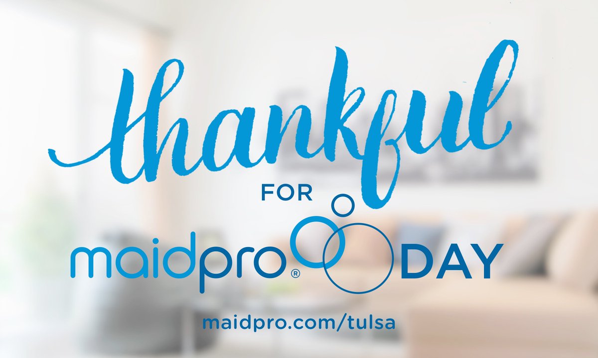 MaidproTulsa's tweet photo. "This was the best service we ever had. Great attention to detail and thorough cleaning.” #maidproday
Info: https://t.co/qgb6zaBo3s #tulsa https://t.co/OAlcYxasCo