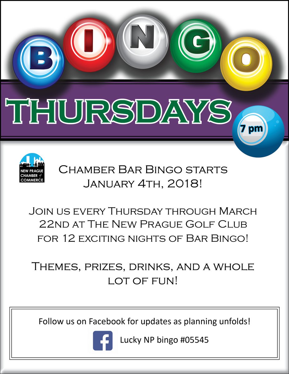 NewPragueCofC's tweet photo. WE'RE BACK!
#luckynpbingo https://t.co/LzN1hkfYii