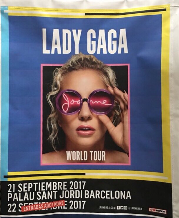 LadyGagaSpain's tweet photo. #SORTEO Consigue una banderola del #JoanneWorldTourBarcelona
- Síguenos y RT a este tuit
- Sólo para España
- Termina mañana a las 22:00 😉 https://t.co/dqXqVTsyh0