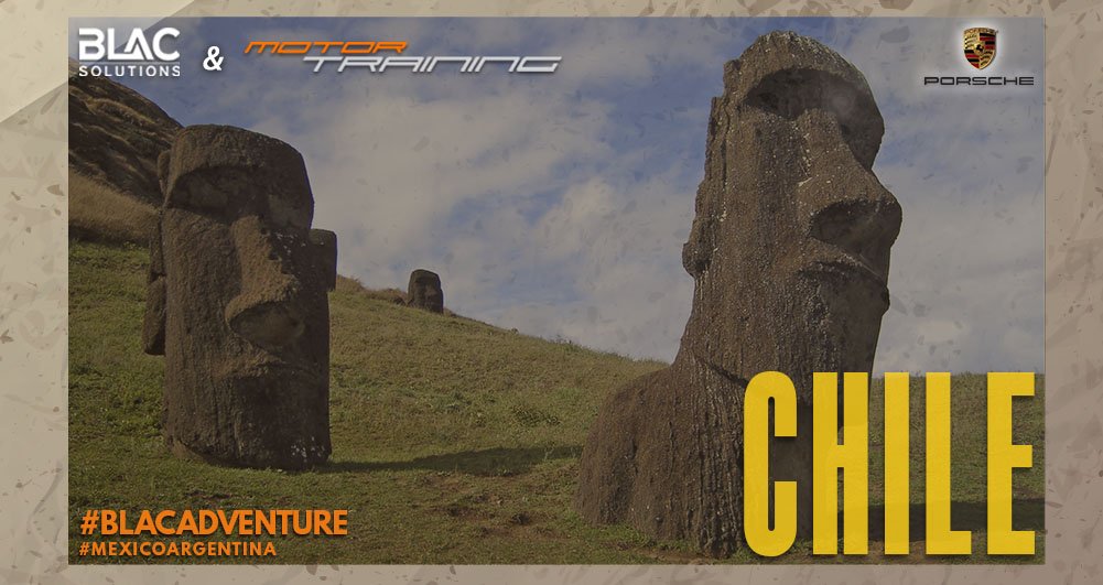 BlacConnect's tweet image. En este #BlacAdventure con #Motortraining #Porsche y #Blacsolutions nos encontramos explorando 📷 #Chile y sus zonas turísticas #EasterIsland