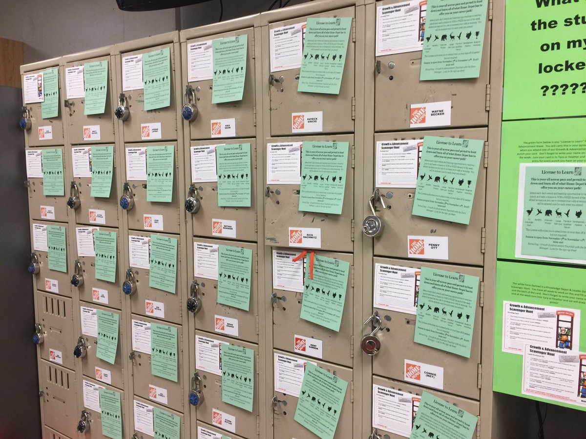 HomeDepot2739's tweet photo. Growth &amp; Development week has begun in Bay City!! #d244grow&amp;learn #licensetolearn @amytlawrence1 @Bolton_Tara @hmf9178 https://t.co/PvUJdbfTdc