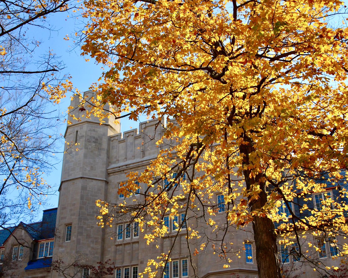 Thankfully, it's not too late to enjoy a perfect fall day! Looking forward to cheering on the #Hoosiers this weekend! #FridayFeeling #GoIU