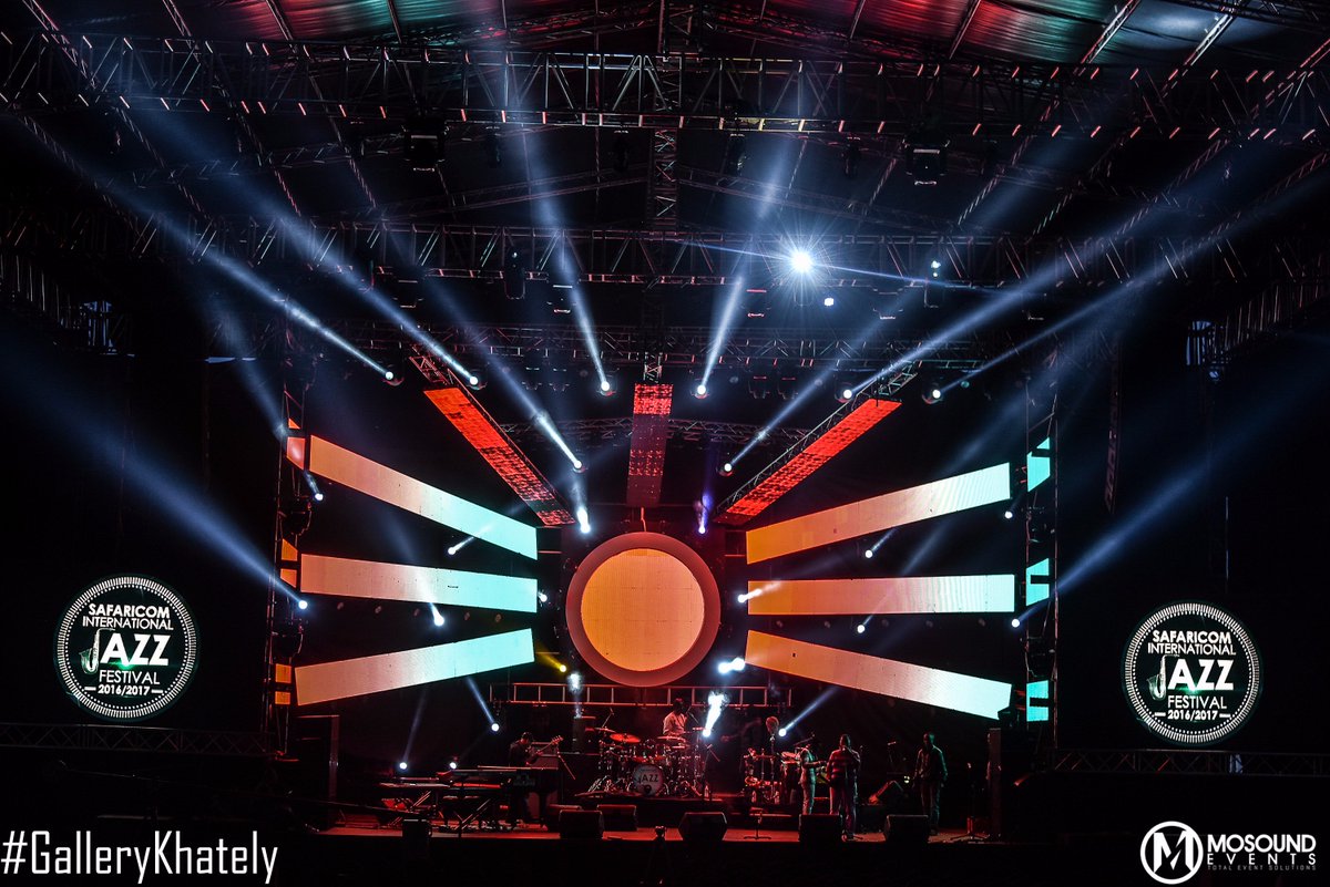GalleryKhately's tweet photo. Stage Set for Music that moves you. #SafaricomJazz 2016/2017 #MoSound #GalleryKhately https://t.co/Jg8K9eGxDE