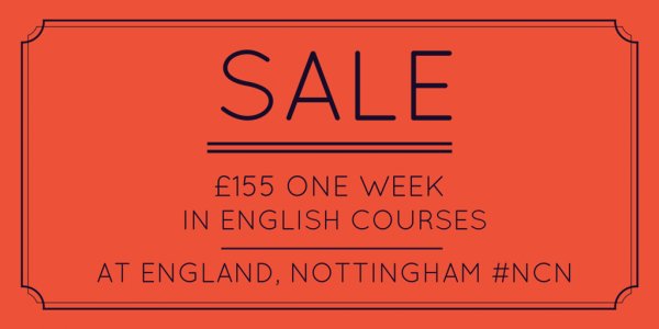 ¡Ahora si es posible estudiar Inglés en Inglaterra con nuestros cursos en Nottingham!