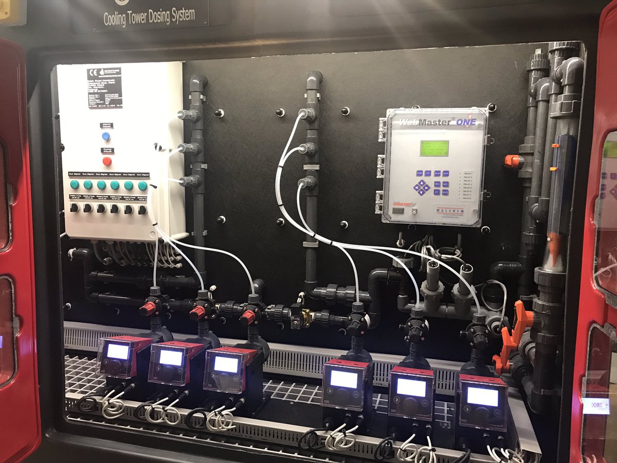 Project Update for this week - Double Cooling Tower Dosing Package for Whiskey Distillery 🥃🥃🥃