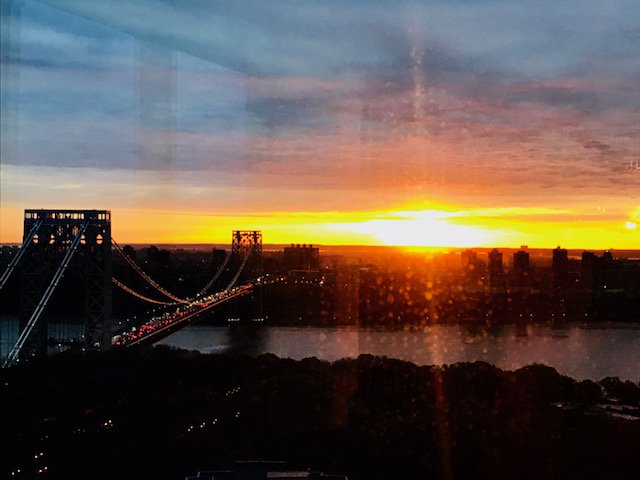 A lifestyle so luxurious, even the sunset cooperates #trueluxury #fortlee