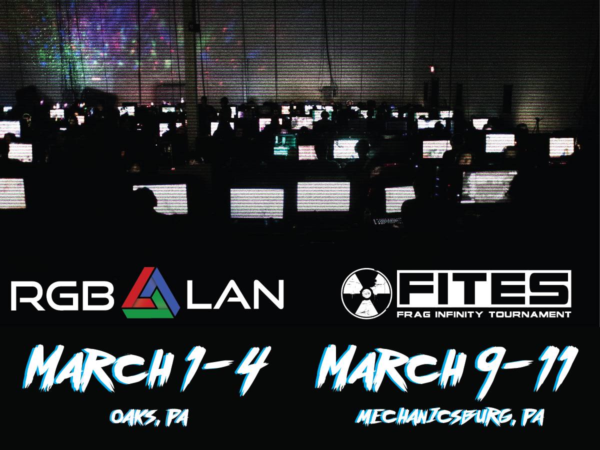 RGBLAN's tweet image. It's finally time to make this announcement!! #RGBLAN is a go! Don't forget to check out @FITES the following weekend as well! #Gaming