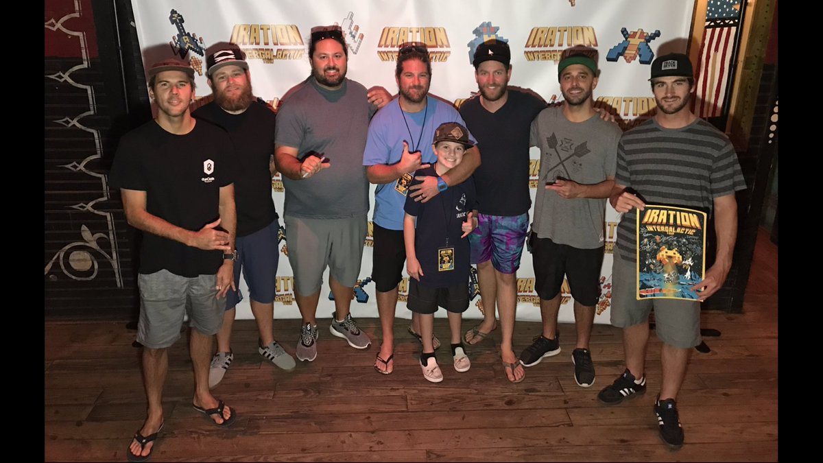 SharksSB's tweet photo. Used to sneak into shows at the House of Blues. Now I get to take my son to meet and greet and sound check with Iration #IrationVIP https://t.co/doERujrLBC