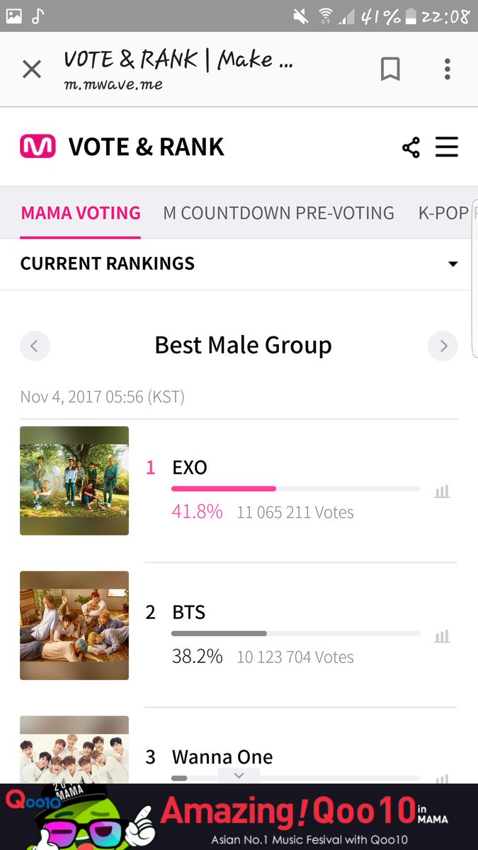 HungarianGirl15's tweet photo. Come on A.R.M.Y T.T #VoteBTS #MamaBTS #WinnerBTS #BTS #Vote #Mama โกโกโก #Hwaiting https://t.co/wW61JxbFRs