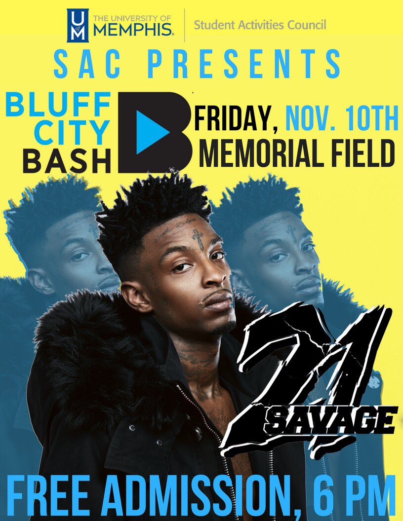 _1bdc's tweet photo. SAC presents Bluff City Bash 2017 #issaconcert https://t.co/fWJsCnrWOF