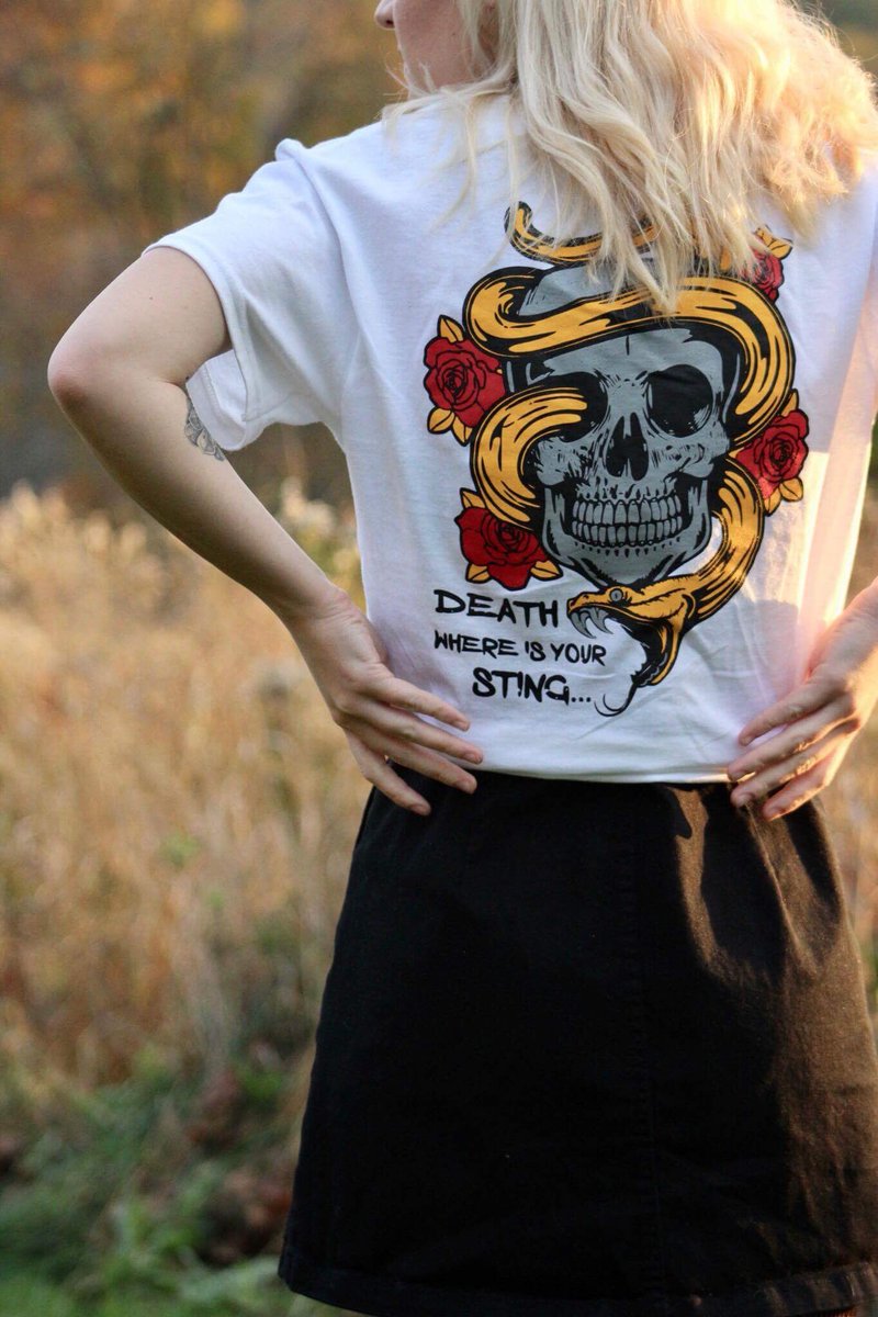 BTGapparel's tweet photo. COP NOW! 
O death, where is your sting? 

https://t.co/hMlZDdU9az https://t.co/ZmS0HFLGWf