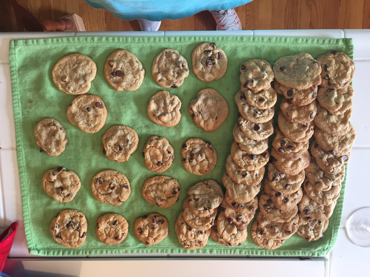 ladybugluver03's tweet photo. Baking cookies at grandma’s house even though she can’t bake them with me #chocolatechipcookies #yummy #grandmashouse https://t.co/sr6TrTZneN