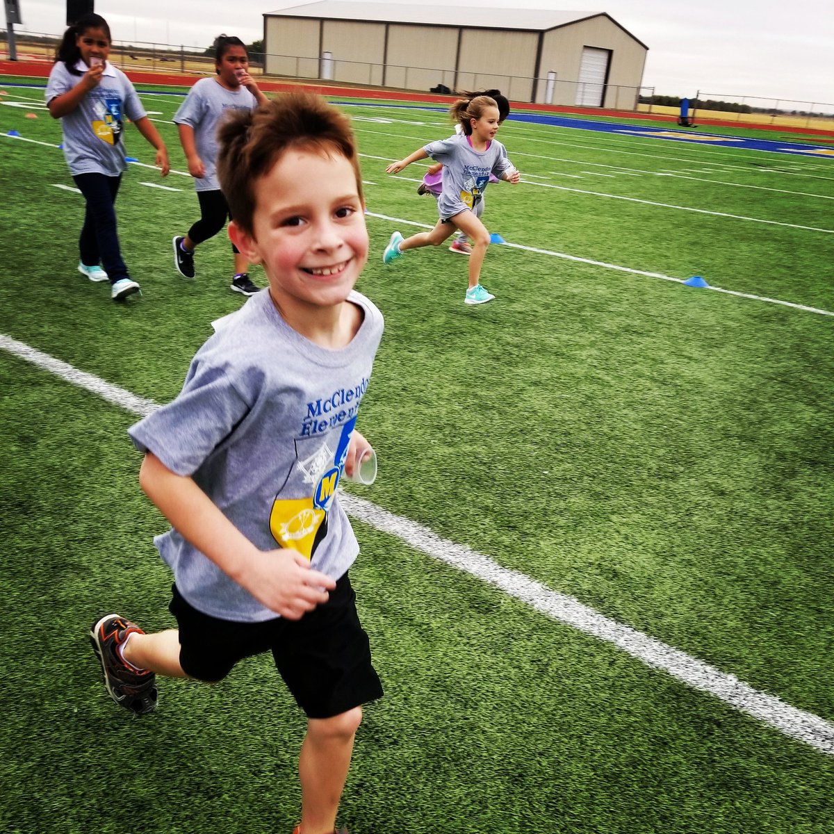 McclendonPto's tweet photo. Boosterthon was a Success! Thank you for all your support! Let's get those pledges in for our playground :) https://t.co/eEn0aszy0z