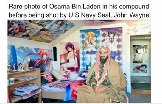 CIA Reveals That Osama Bin Laden Pirated Games & Anime