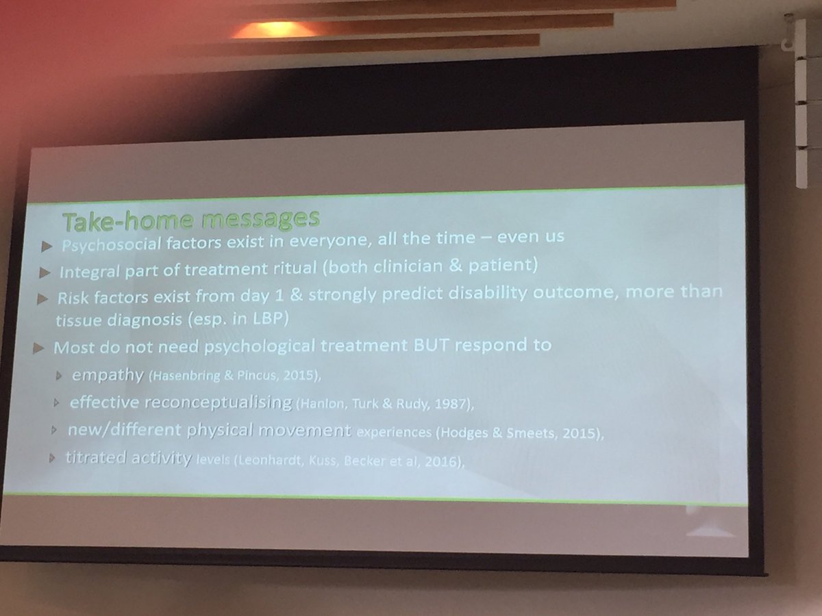 clay_lynne's tweet image. Take home messages for PTs @adiemusfree #sps8