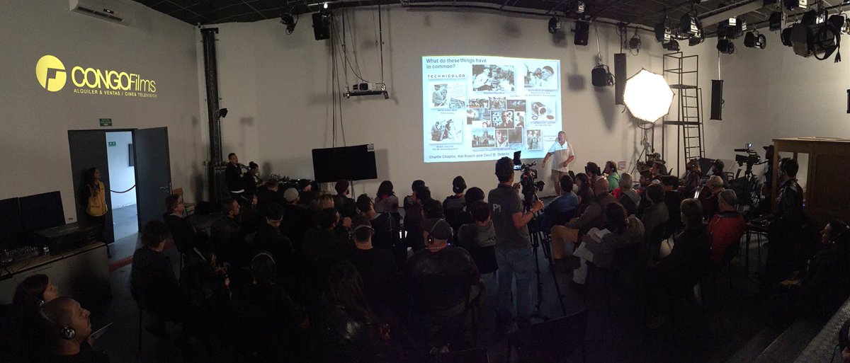 .@Cooke_Optics Presentación magistral de Les Zellan (USA): ¿ Cuál es el secreto del #CookeLook ? #CongoFilmsSchool #ArtesyOficiosdelCine