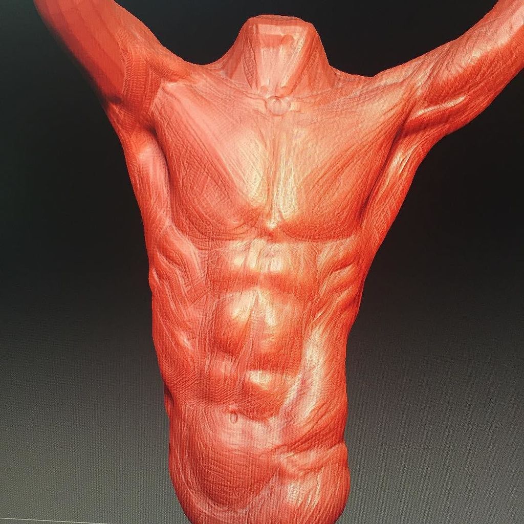 #wip staying nipple free for Instagram. I went back to week 1 of #scotteaton 's digital figure sculpture course. #… ift.tt/2zwd2zC
