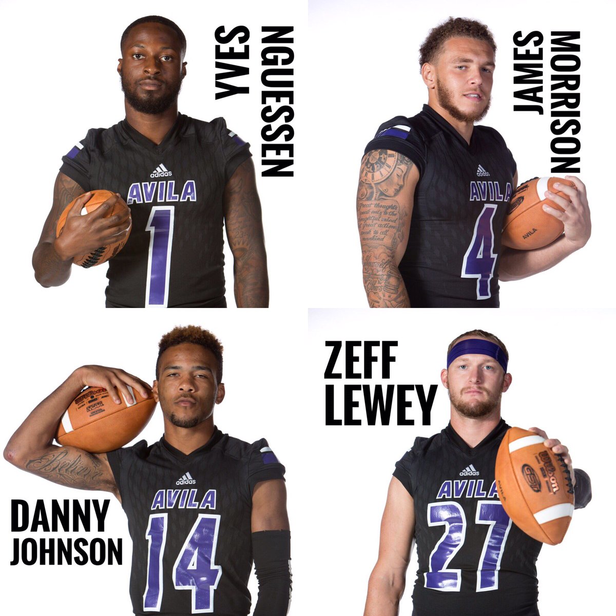 Avila_Athletics's tweet photo. FB: Congrats to our 10 #AUFB🏈 seniors. Great program ambassadors. Enjoy your day tomorrow in front of a national audience. #AvilaProud https://t.co/3Z03ETUOLf